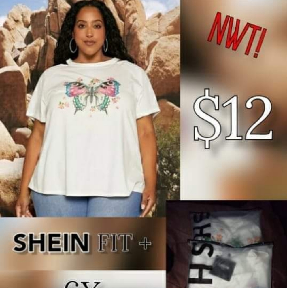 Shein FIT + Butterfly Top